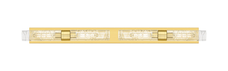Innovations 617L-4W-SG-G617-11DE Four Light Bath Vanity, Satin Gold