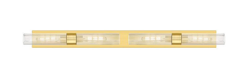 Innovations 617L-4W-SG-G617-11SCL Four Light Bath Vanity, Satin Gold
