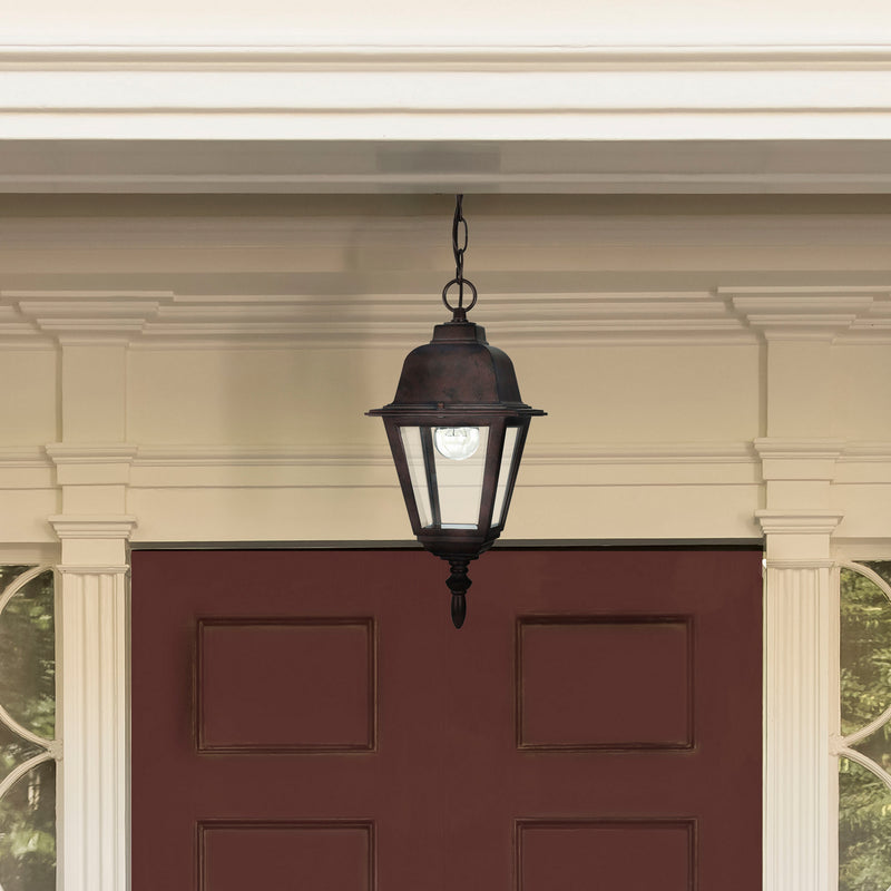 Nuvo Lighting 60-488 One Light Hanging Lantern, Old Bronze