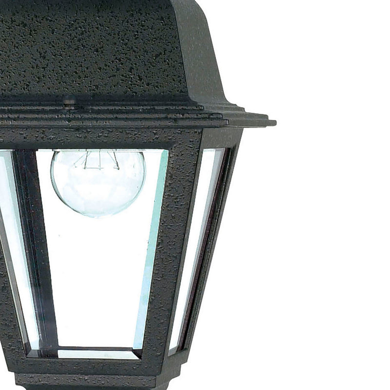Nuvo Lighting 60-489 One Light Hanging Lantern, Textured Black