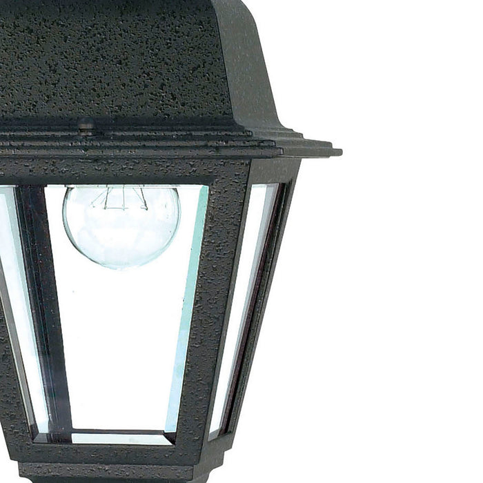 Nuvo Lighting 60-489 One Light Hanging Lantern, Textured Black