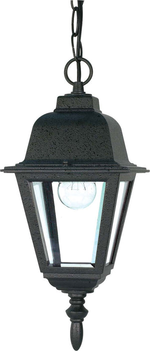Nuvo Lighting 60-489 One Light Hanging Lantern, Textured Black