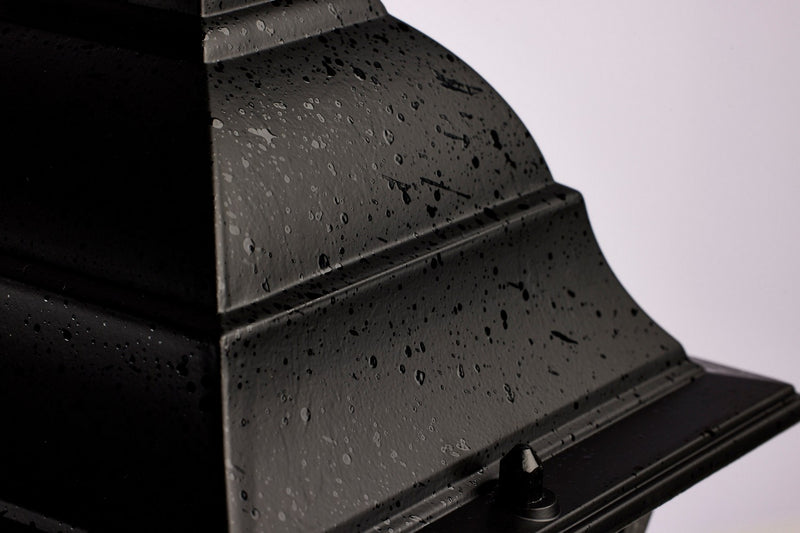 Nuvo Lighting 60-548 One Light Post Lantern, Textured Black