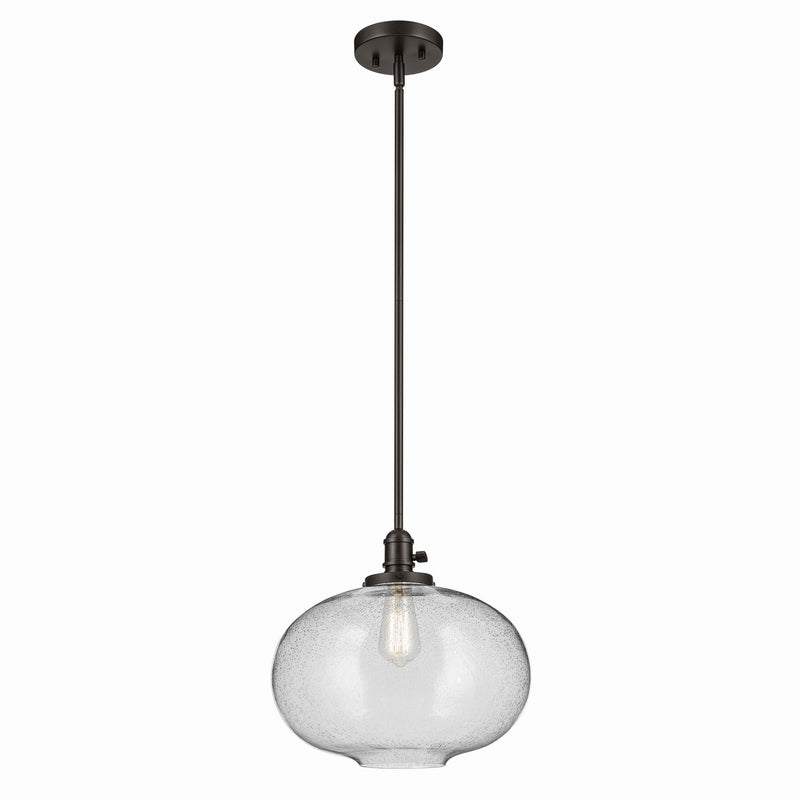 Kichler 43911OZ One Light Pendant, Olde Bronze