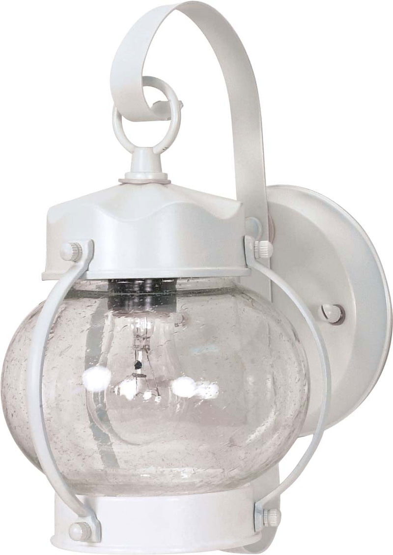 Nuvo Lighting 60-630 One Light Wall Lantern, White