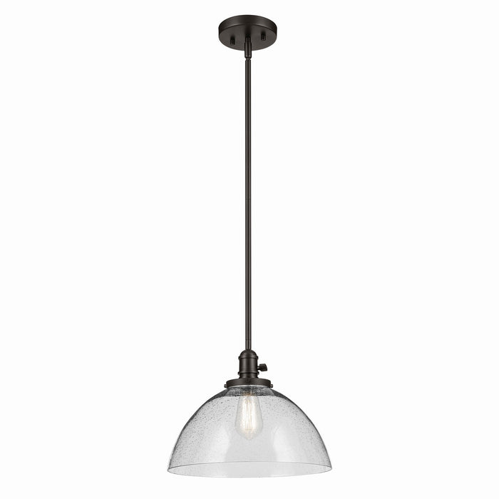 Kichler 43912OZ One Light Pendant, Olde Bronze