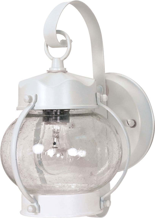 Nuvo Lighting 60-630 One Light Wall Lantern, White