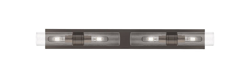 Innovations 617S-4W-OB-G617-8SDY Four Light Bath Vanity, Oil Rubbed Bronze