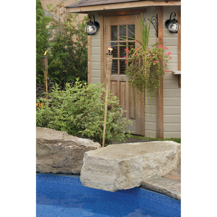 Nuvo Lighting 60-632 One Light Wall Lantern, Textured Black