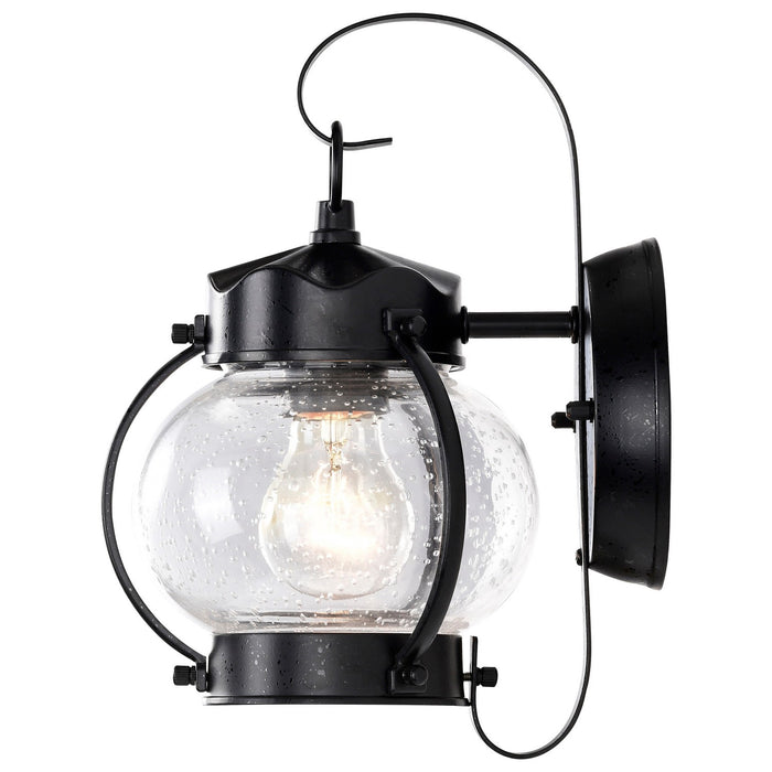 Nuvo Lighting 60-632 One Light Wall Lantern, Textured Black