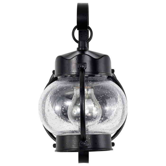 Nuvo Lighting 60-632 One Light Wall Lantern, Textured Black