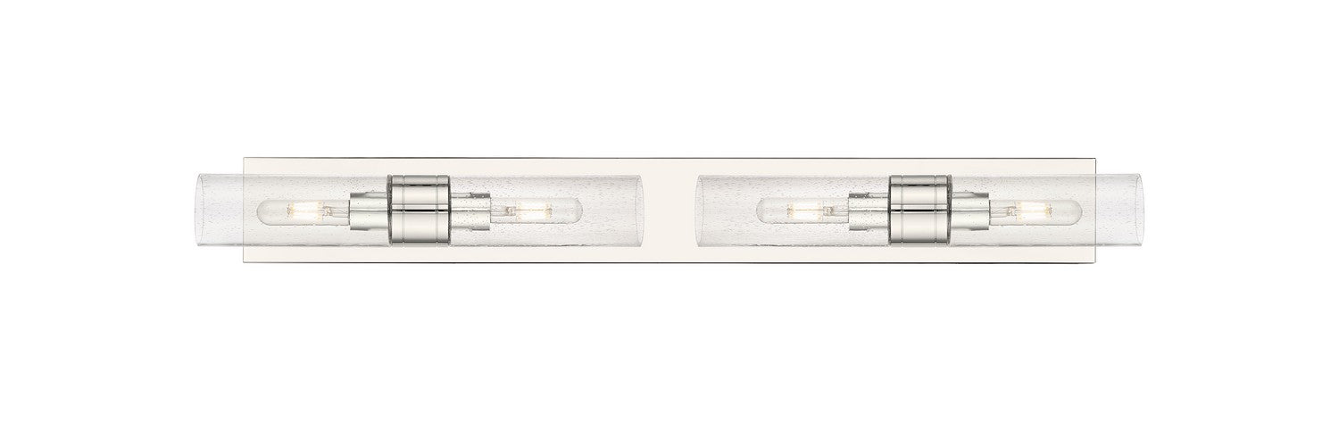 Innovations 617S-4W-PN-G617-8SDY Four Light Bath Vanity, Polished Nickel