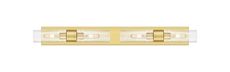 Innovations 617S-4W-SG-G617-8SDY Four Light Bath Vanity, Satin Gold