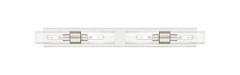 Innovations 617S-4W-SN-G617-8SDY Four Light Bath Vanity, Satin Nickel