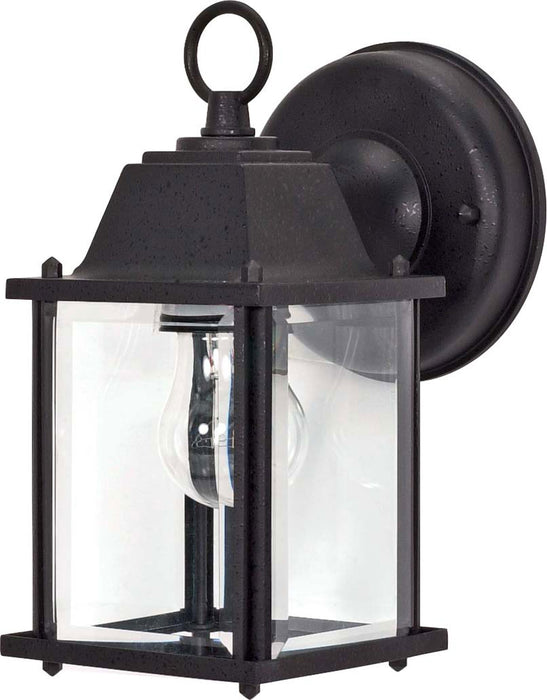 Nuvo Lighting 60-638 One Light Wall Lantern, Textured Black
