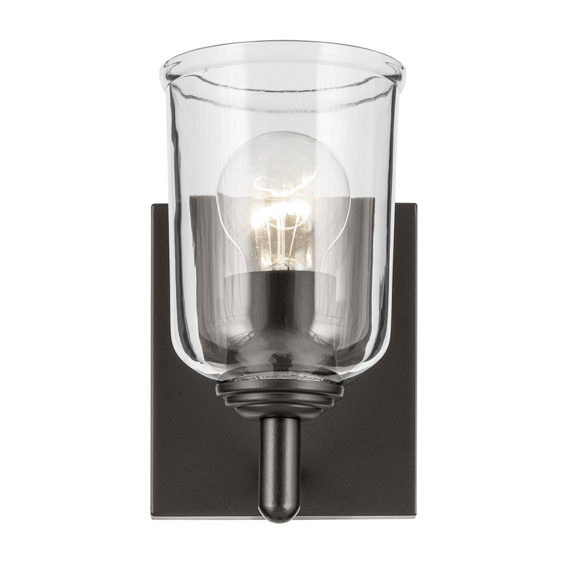 Kichler 45572OZCLR One Light Wall Sconce, Olde Bronze