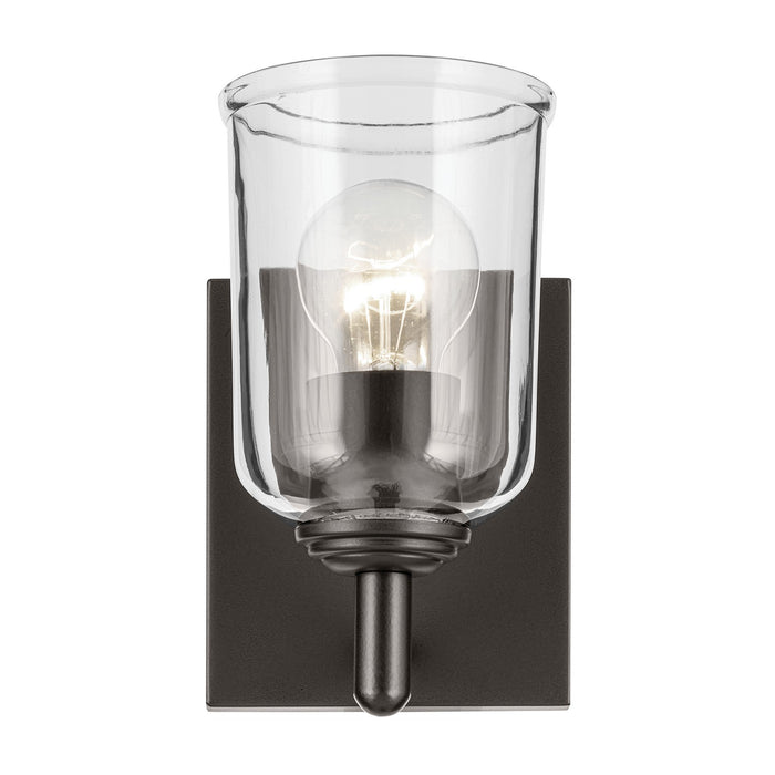 Kichler 45572OZCLR One Light Wall Sconce, Olde Bronze
