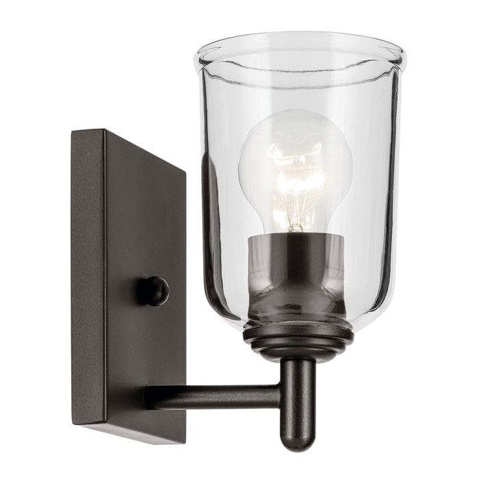 Kichler 45572OZCLR One Light Wall Sconce, Olde Bronze