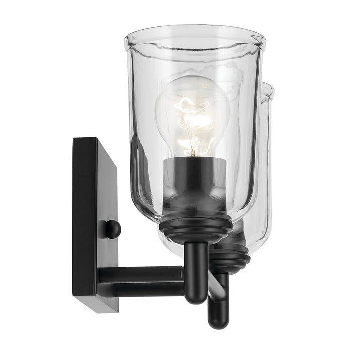 Kichler 45573BKCLR Two Light Bath, Black