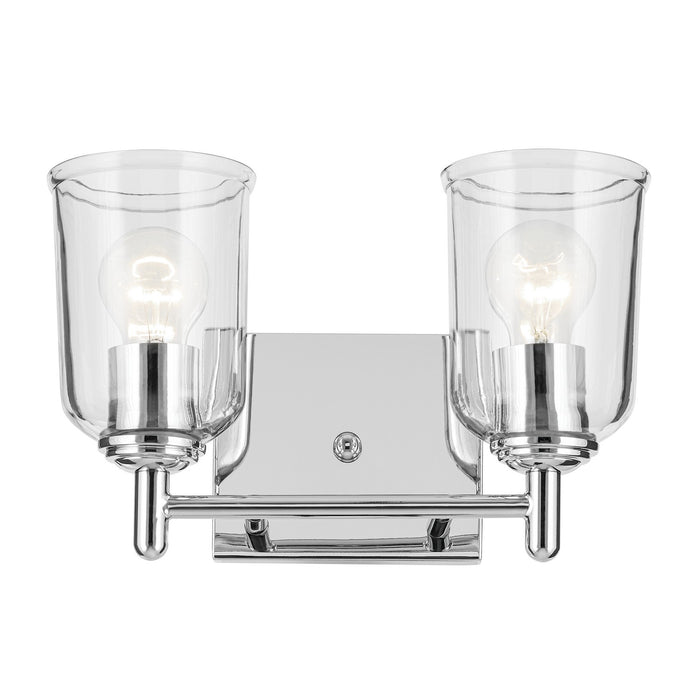 Kichler 45573CHCLR Two Light Bath, Chrome