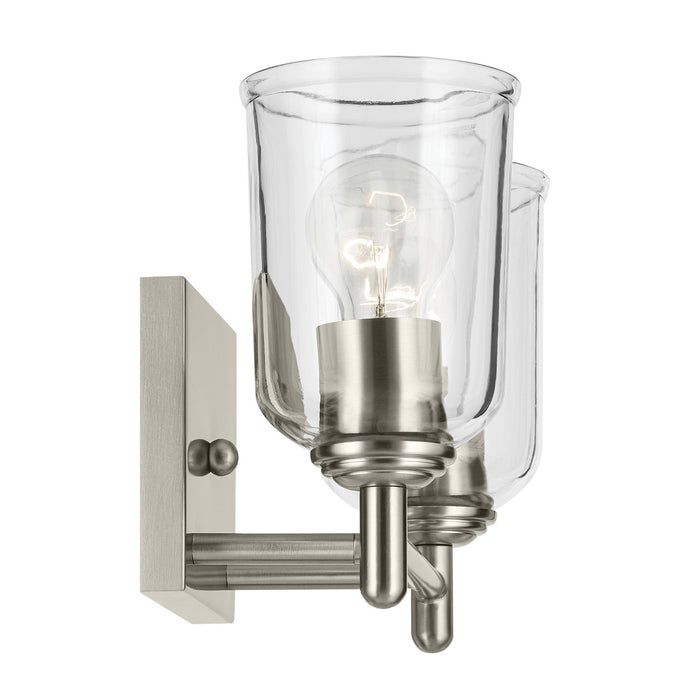 Kichler 45573NICLR Two Light Bath, Brushed Nickel