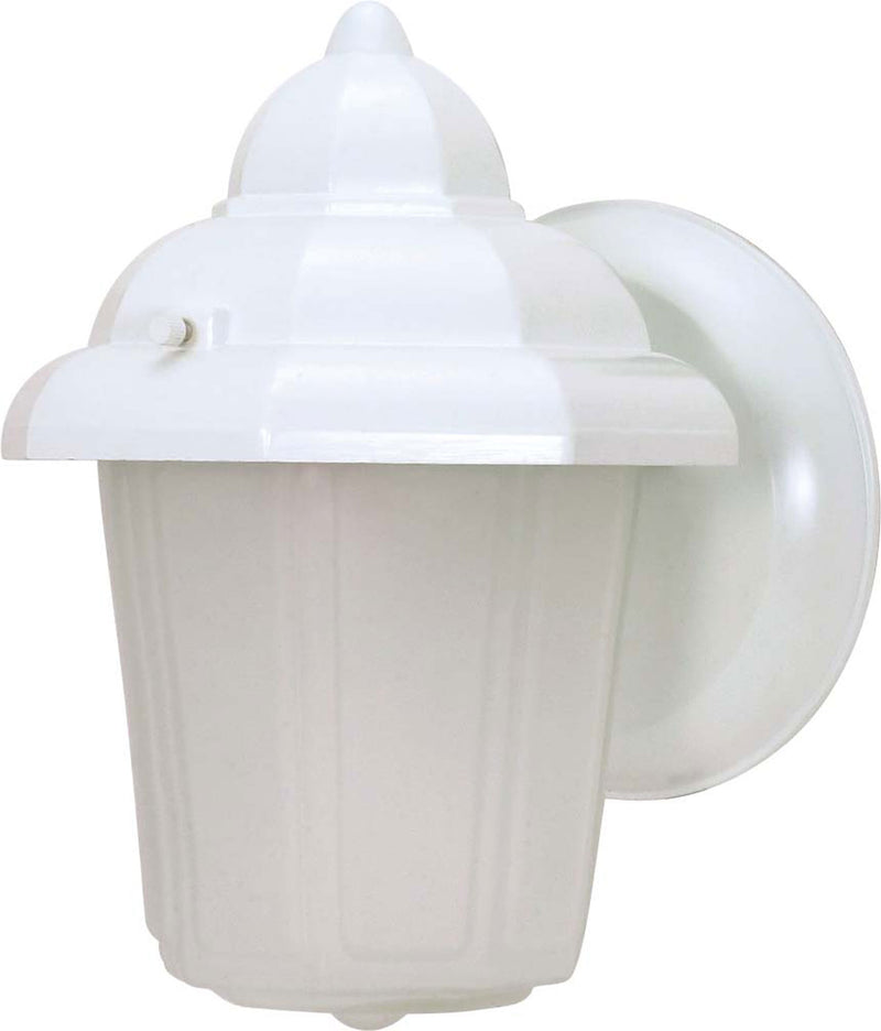 Nuvo Lighting 60-639 One Light Wall Lantern, White