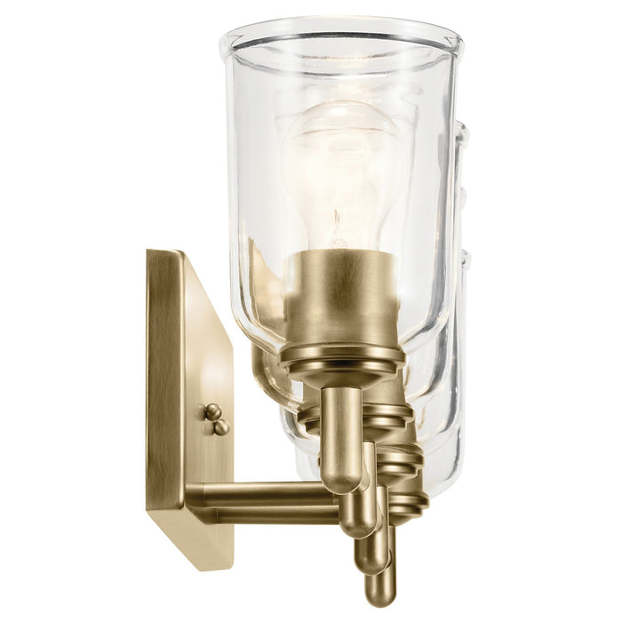 Kichler 45575NBRCLR Four Light Bath, Natural Brass