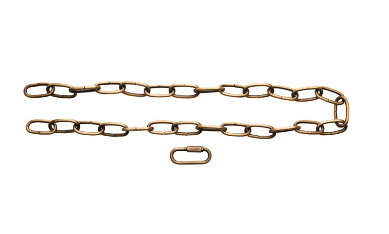 Kichler 4901NBR Chain, Natural Brass