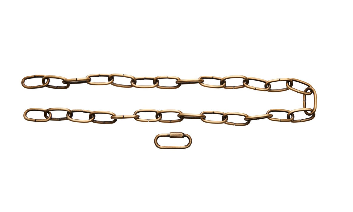 Kichler 4901NBR Chain, Natural Brass