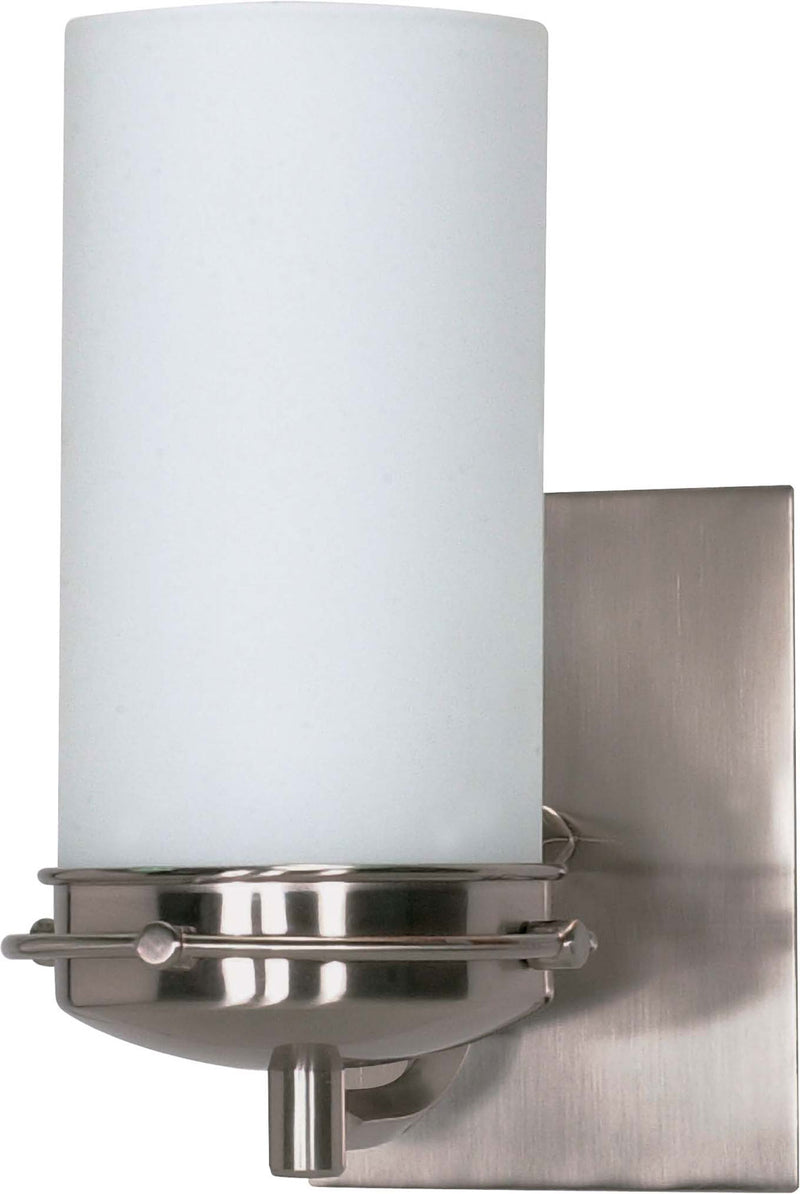 Nuvo Lighting 60-611 One Light Vanity, Brushed Nickel