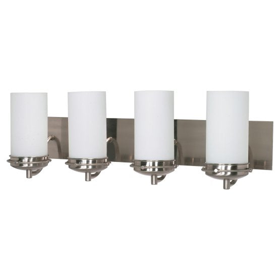Nuvo Lighting 60-614 Four Light Vanity, Brushed Nickel
