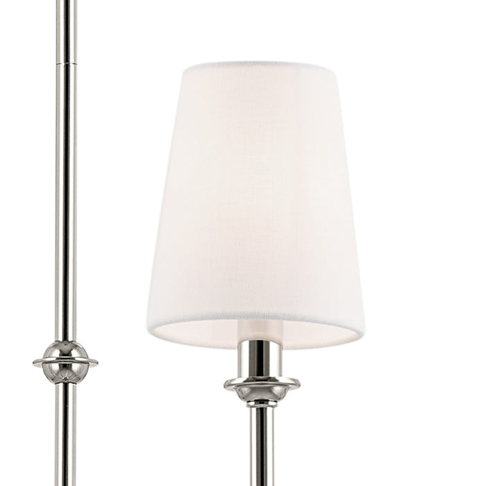 Kichler 52521PN Eight Light Chandelier, Polished Nickel