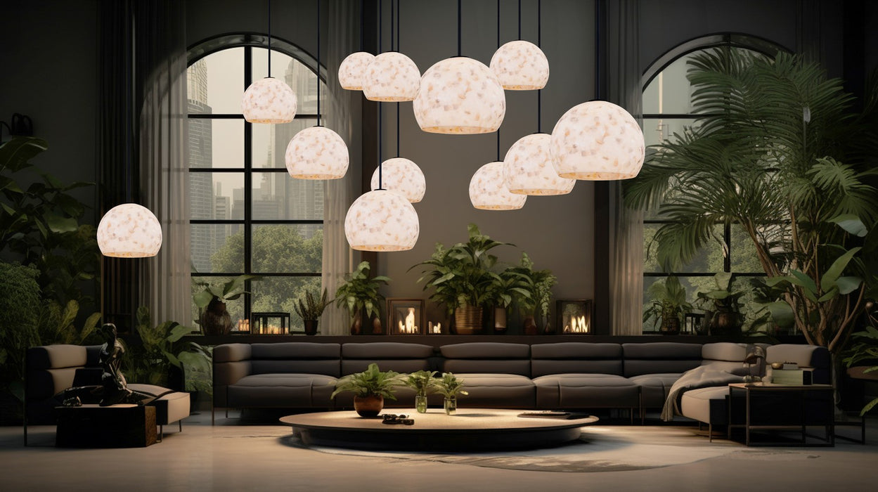 Justice Designs ALR-6537-MBLK One Light Pendant, Matte Black