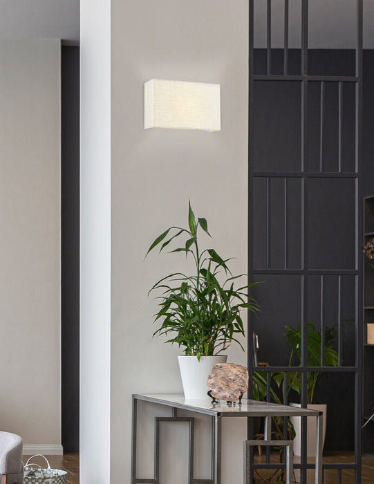 Justice Designs FAB-5655-CREM One Light Wall Sconce