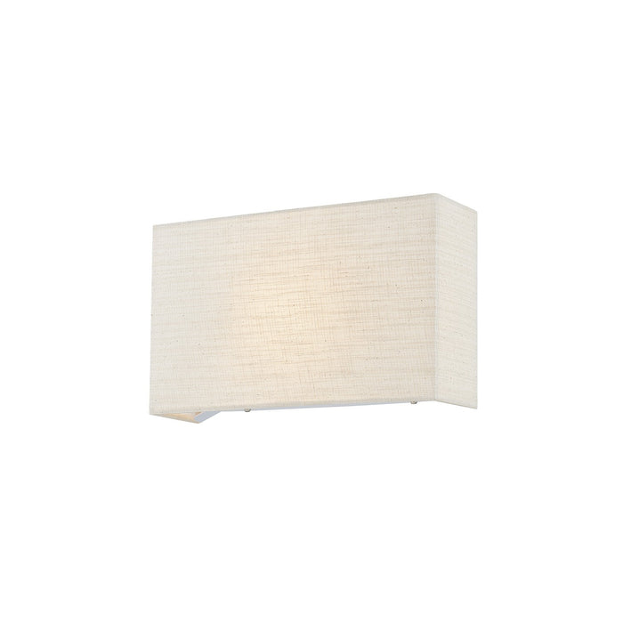 Justice Designs FAB-5655-CREM One Light Wall Sconce