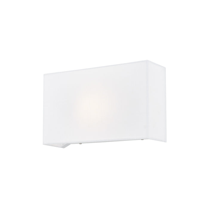 Justice Designs FAB-5655-WHTE One Light Wall Sconce