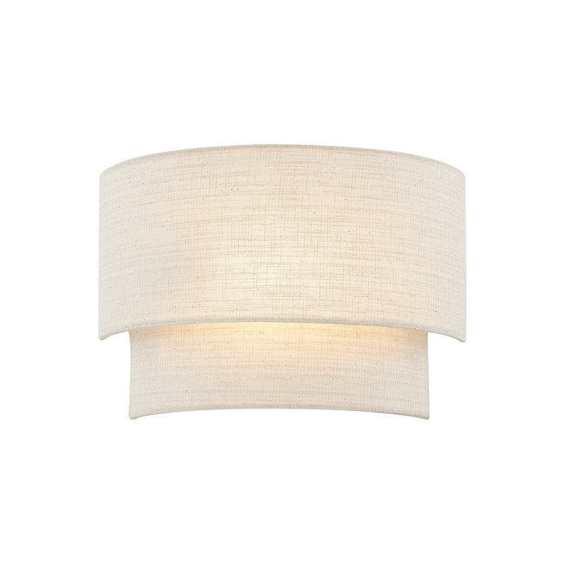 Justice Designs FAB-5770-CREM One Light Wall Sconce