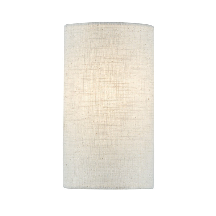 Justice Designs FAB-5945-CREM One Light Wall Sconce