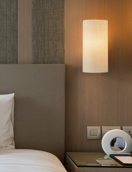 Justice Designs FAB-5945-WHTE One Light Wall Sconce