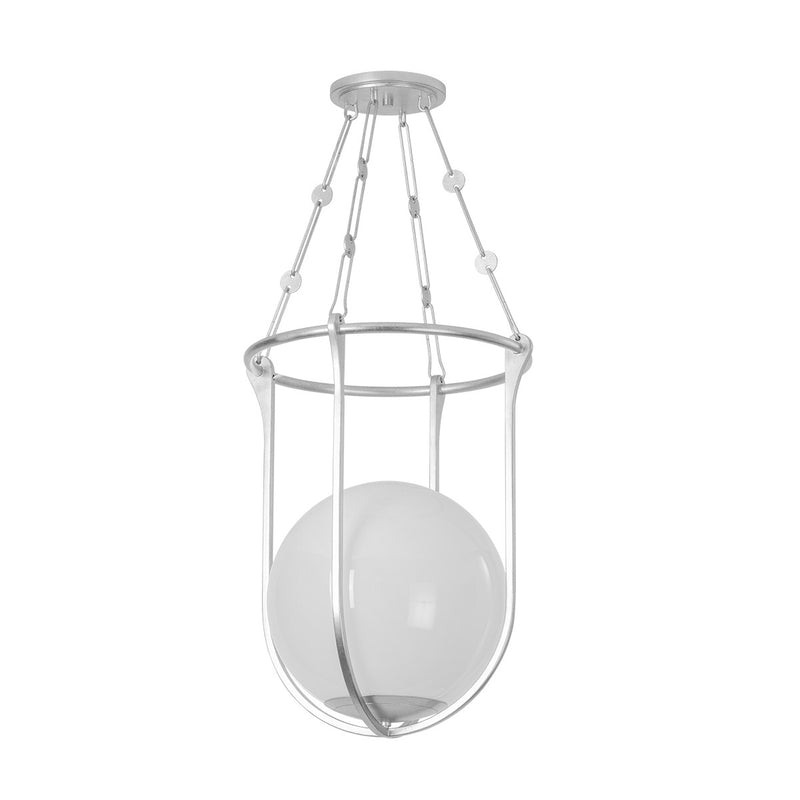 Hudson Valley 1618-VGL One Light Lantern, Vintage Gold Leaf