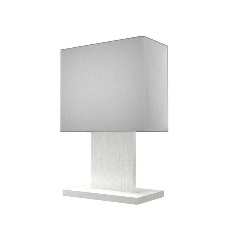 Accord Lighting 1024.47 One Light Table Lamp, Organic White