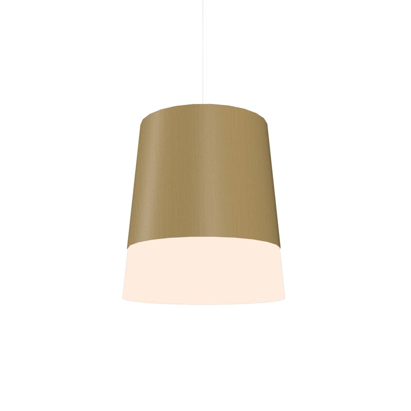 Accord Lighting 1100.49 One Light Pendant, Organic Gold