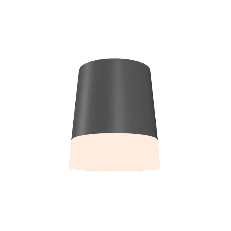 Accord Lighting 1100.50 One Light Pendant, Organic Grey
