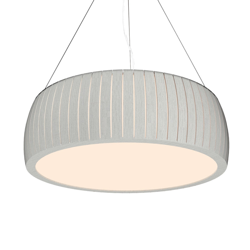 Accord Lighting 1111.47 Three Light Pendant, Organic White