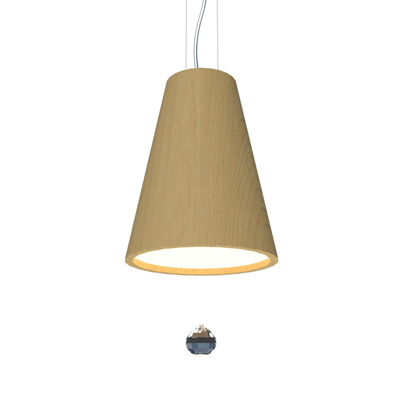 Accord Lighting 1130C.49 One Light Pendant, Organic Gold