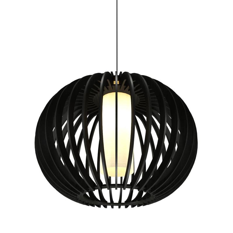 Accord Lighting 1134.44 One Light Pendant, Charcoal