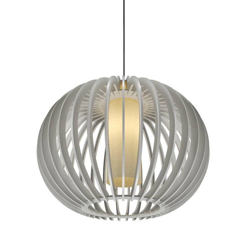 Accord Lighting 1134.47 One Light Pendant, Organic White