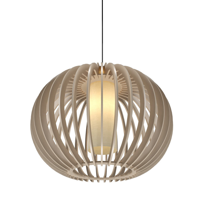 Accord Lighting 1134.48 One Light Pendant, Organic Cappuccino