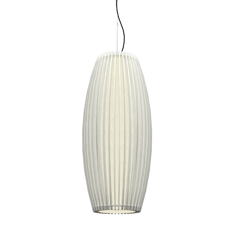 Accord Lighting 1139.47 One Light Pendant, Organic White