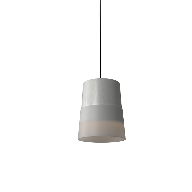 Accord Lighting 1151.47 One Light Pendant, Organic White